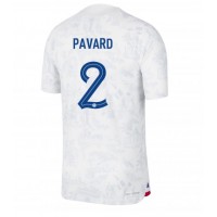 Maglie da calcio Francia Benjamin Pavard #2 Seconda Maglia Mondiali 2022 Manica Corta